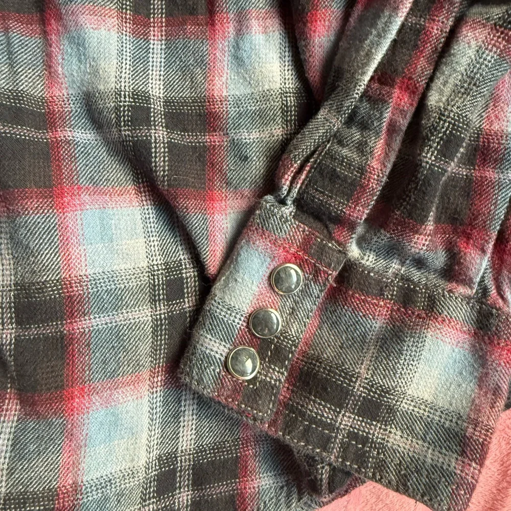 Wrangler Checkered Shirt - Black, Red, and Blue - Picture 2 of 6